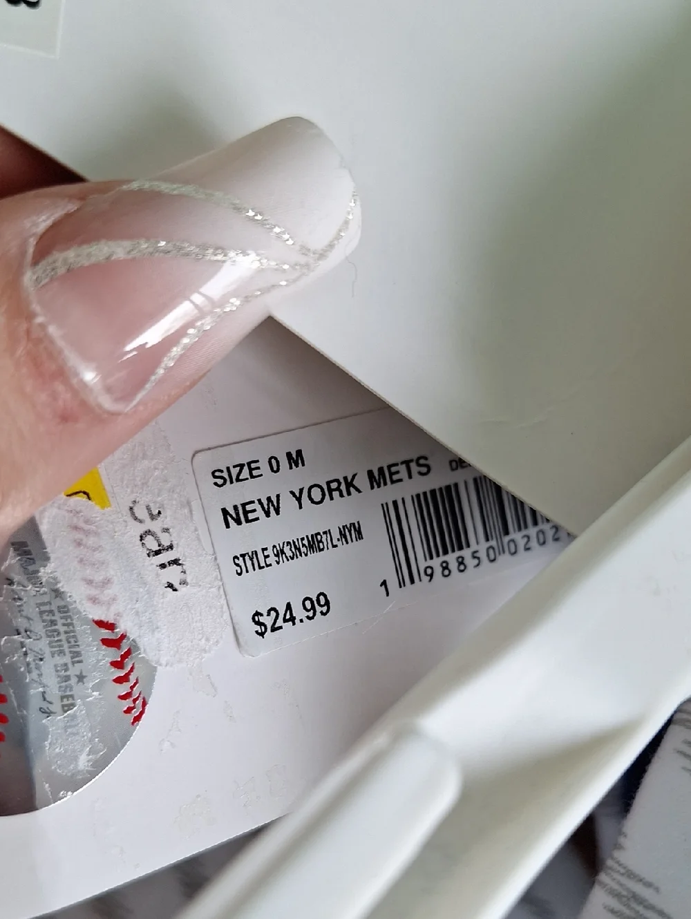 Nwt Mlb New York Mets Baby Bib And Footie Set Size Newborn